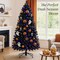 Best Choice Products Artificial Christmas Tree, Premium Unlit Pine Design, Dense Branches  w/Easy Assembly  - Black